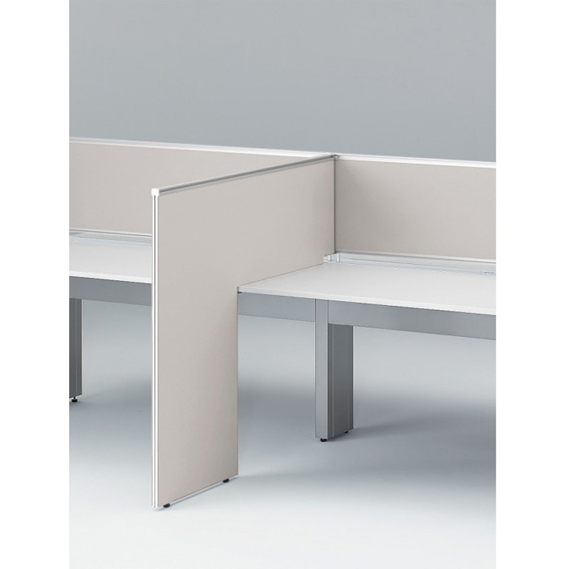 CLR-124XGKRW9C6 インターリンクR L型サイドパネル 中間用 H1150 D700用 布地FR<配送時組立サービス付> イトーキ 両面タイプ・片面タイプ兼用 幅32mm奥行1200mm  CLR-124XGKRW9C6