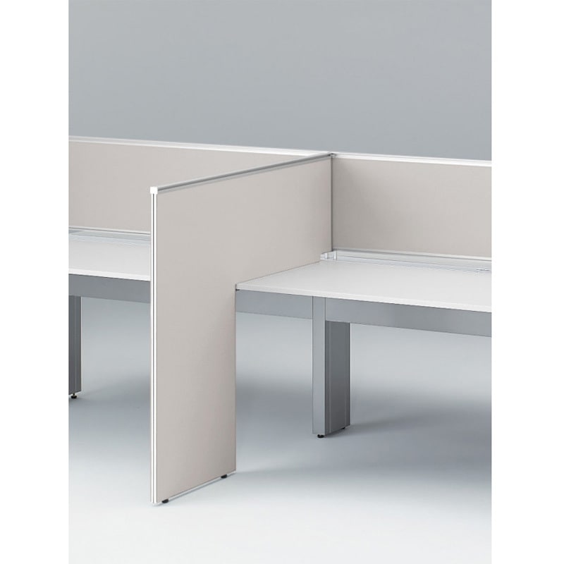 CLR-134XGKRW9C6 インターリンクR L型サイドパネル 中間用 H1150 D800用 布地FR<配送時組立サービス付> イトーキ 両面タイプ・片面タイプ兼用 幅32mm奥行1300mm  CLR-134XGKRW9C6