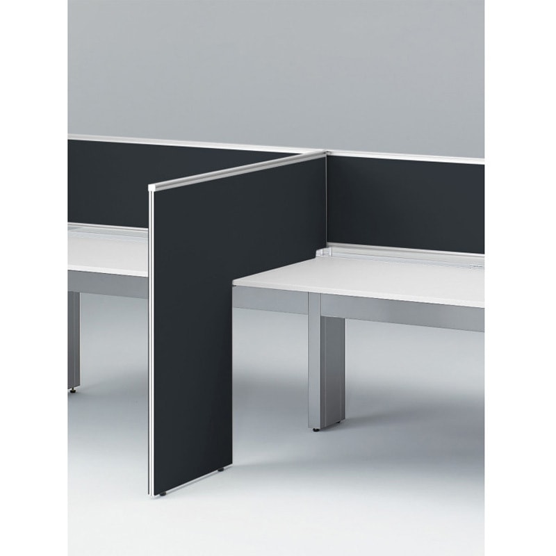 CLR-134XGKRW9W2 インターリンクR L型サイドパネル 中間用 H1150 D800用 布地FR<配送時組立サービス付> イトーキ 両面タイプ・片面タイプ兼用 幅32mm奥行1300mm  CLR-134XGKRW9W2