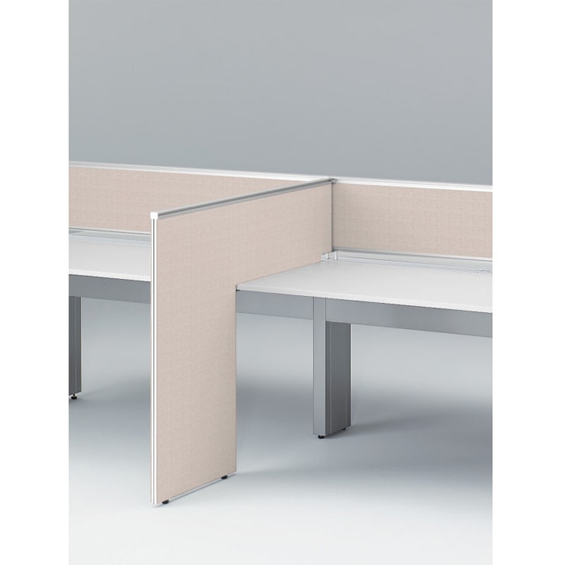 CLR-113XGKYW9H9 インターリンクR L型サイドパネル 中間用 H1050 D600用 不織布FY<配送時組立サービス付> イトーキ 幅32mm奥行1100mm  CLR-113XGKYW9H9