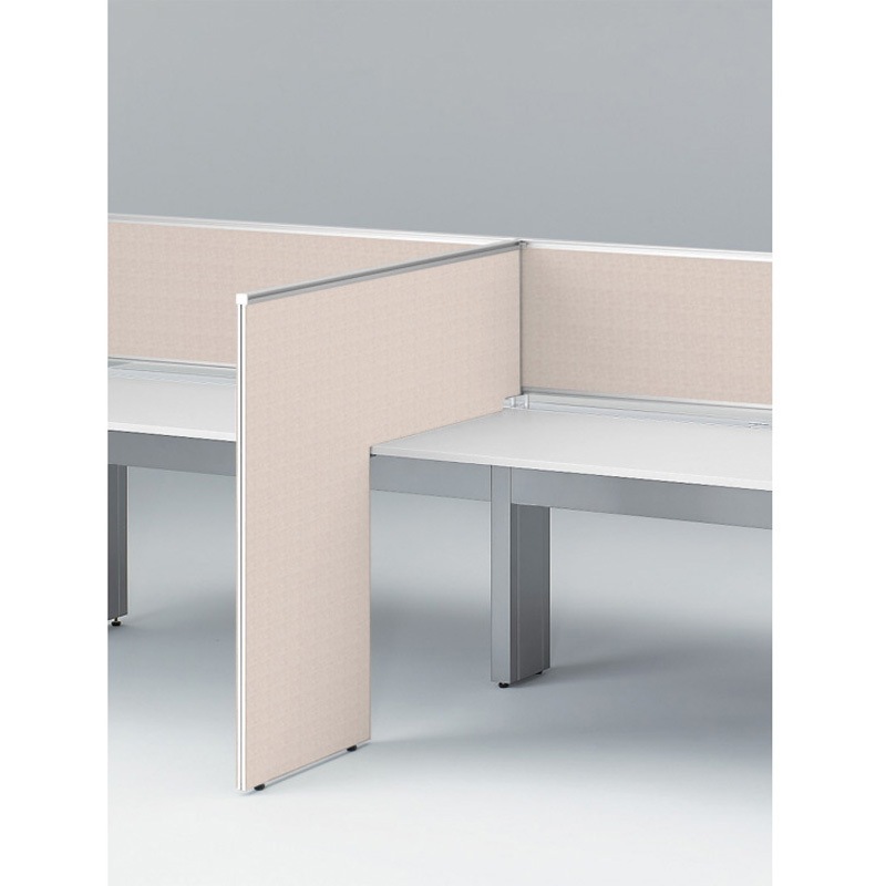 CLR-114XGKYW9H9 インターリンクR L型サイドパネル 中間用 H1150 D600用 不織布FY<配送時組立サービス付> イトーキ 幅32mm奥行1100mm  CLR-114XGKYW9H9