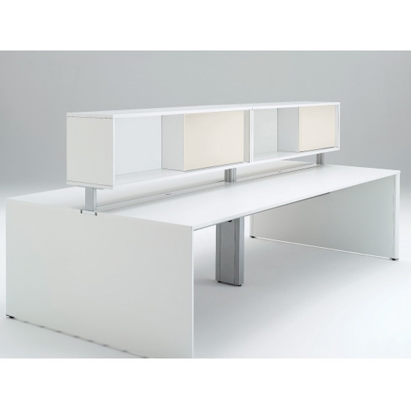 CLR-155NDR-W9H9 インターリンクR フロントキャビネット オープンタイプ(両面タイプ用) ロータイプ W1500 布地FR<配送時組立サービス付> 1枚 イトーキ 【通販モノタロウ】