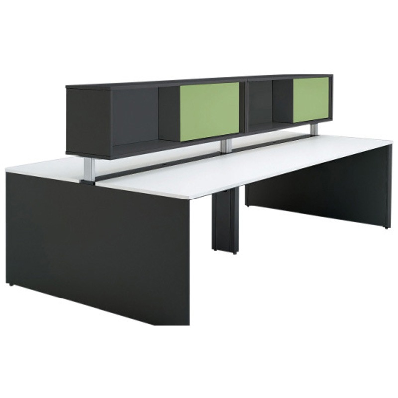 CLR-185NDR-T1Q8 インターリンクR フロントキャビネット オープンタイプ(両面タイプ用) ロータイプ W1800 布地FR<配送時組立サービス付> 1枚 イトーキ 【通販モノタロウ】