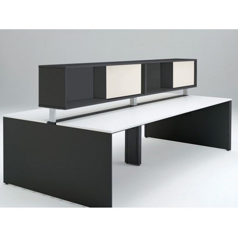 CLR-205NDR-T1H9 インターリンクR フロントキャビネット オープンタイプ(両面タイプ用) ロータイプ W2000 布地FR<配送時組立サービス付> 1枚 イトーキ 【通販モノタロウ】