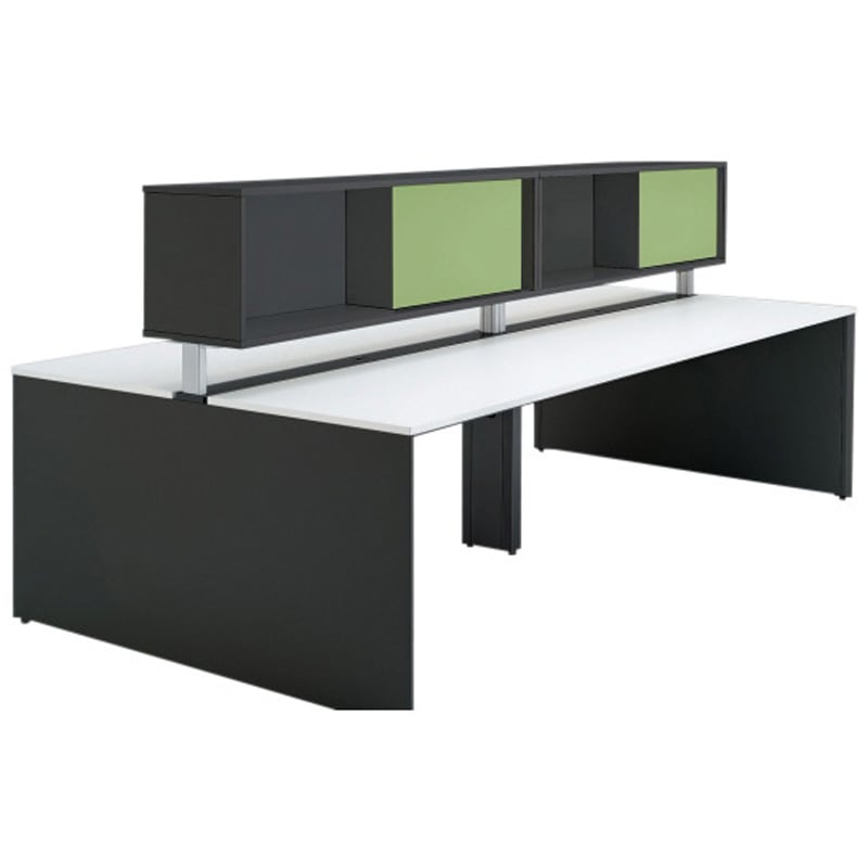 CLR-205NDR-T1Q8 インターリンクR フロントキャビネット オープンタイプ(両面タイプ用) ロータイプ W2000 布地FR<配送時組立サービス付> 1枚 イトーキ 【通販モノタロウ】