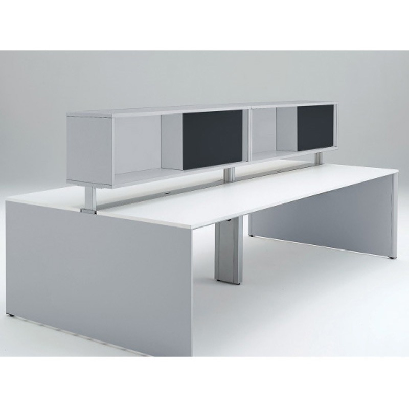 CLR-245NDR-Z5W2 インターリンクR フロントキャビネット オープンタイプ(両面タイプ用) ロータイプ W2400 布地FR<配送時組立サービス付> 1枚 イトーキ 【通販モノタロウ】