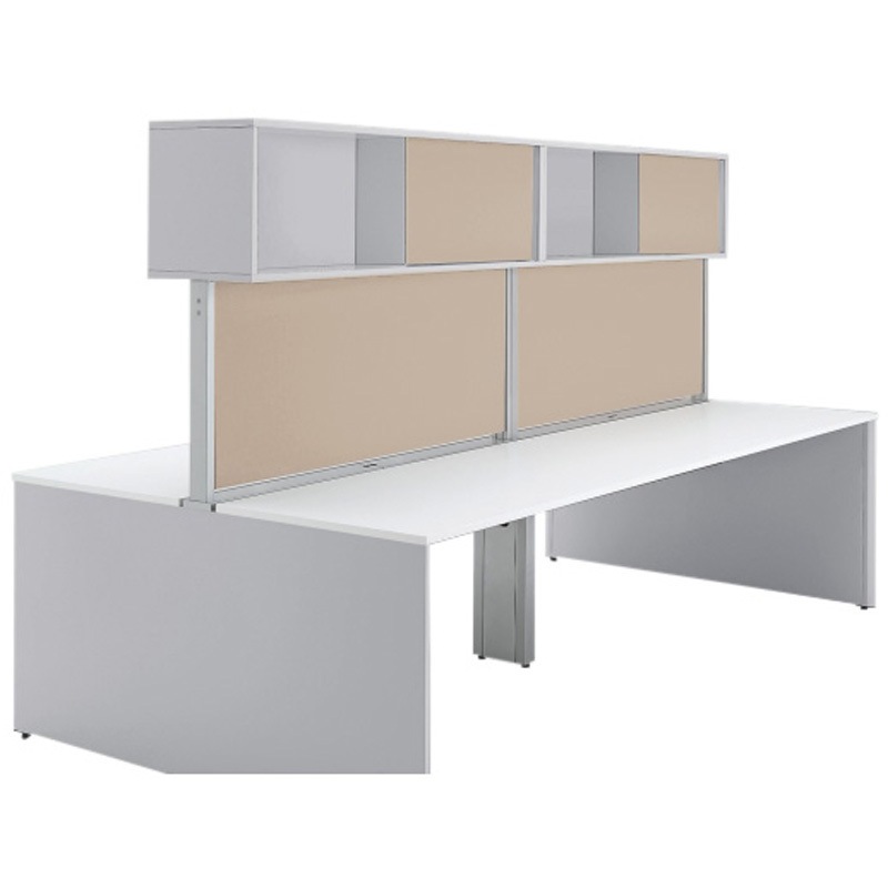 CLR-189NDR-Z5N6 インターリンクR フロントキャビネット オープンタイプ(両面タイプ用) ハイタイプ W1800 布地FR<配送時組立サービス付> 1枚 イトーキ 【通販モノタロウ】