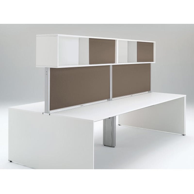 CLR-249NDR-W9K3 インターリンクR フロントキャビネット オープンタイプ(両面タイプ用) ハイタイプ W2400 布地FR<配送時組立サービス付> 1枚 イトーキ 【通販モノタロウ】