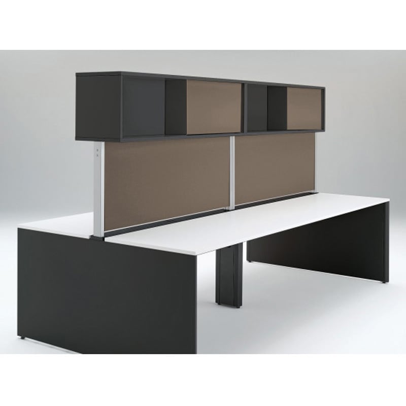 CLR-309NDR-T1K3 インターリンクR フロントキャビネット オープンタイプ(両面タイプ用) ハイタイプ W3000 布地FR<配送時組立サービス付> 1枚 イトーキ 【通販モノタロウ】