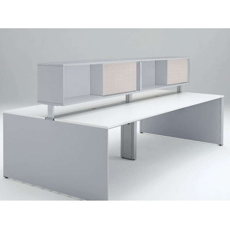 CLR-105NDY-Z5C7 インターリンクR フロントキャビネット オープンタイプ(両面タイプ用) ロータイプ W1000 不織布FY<配送時組立サービス付> 1枚 イトーキ 【通販モノタロウ】