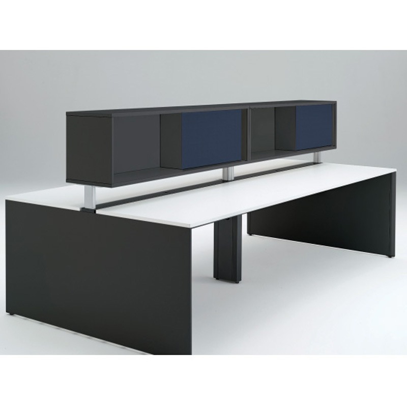 CLR-205NDY-T1B2 インターリンクR フロントキャビネット オープンタイプ(両面タイプ用) ロータイプ W2000 不織布FY<配送時組立サービス付> 1枚 イトーキ 【通販モノタロウ】