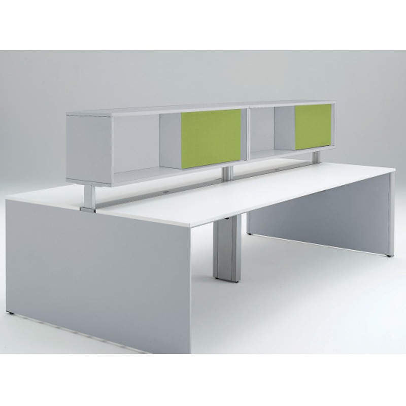 CLR-205NDY-Z5Q4 インターリンクR フロントキャビネット オープンタイプ(両面タイプ用) ロータイプ W2000 不織布FY<配送時組立サービス付> 1枚 イトーキ 【通販モノタロウ】