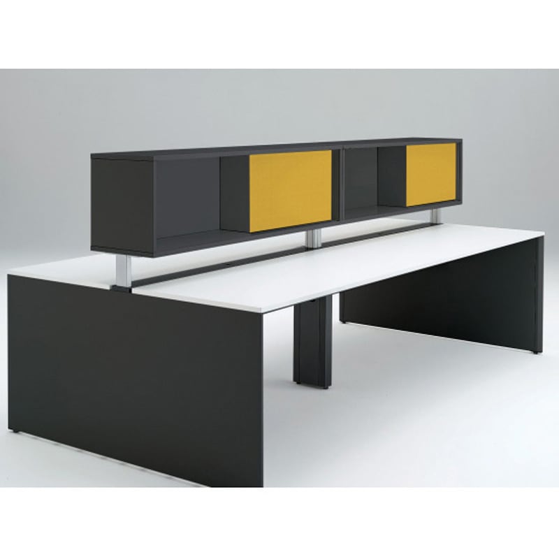 CLR-245NDY-T1U5 インターリンクR フロントキャビネット オープンタイプ(両面タイプ用) ロータイプ W2400 不織布FY<配送時組立サービス付> 1枚 イトーキ 【通販モノタロウ】