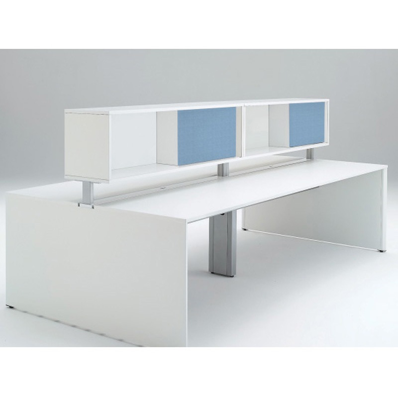 CLR-245NDY-W9B7 インターリンクR フロントキャビネット オープンタイプ(両面タイプ用) ロータイプ W2400 不織布FY<配送時組立サービス付> 1枚 イトーキ 【通販モノタロウ】