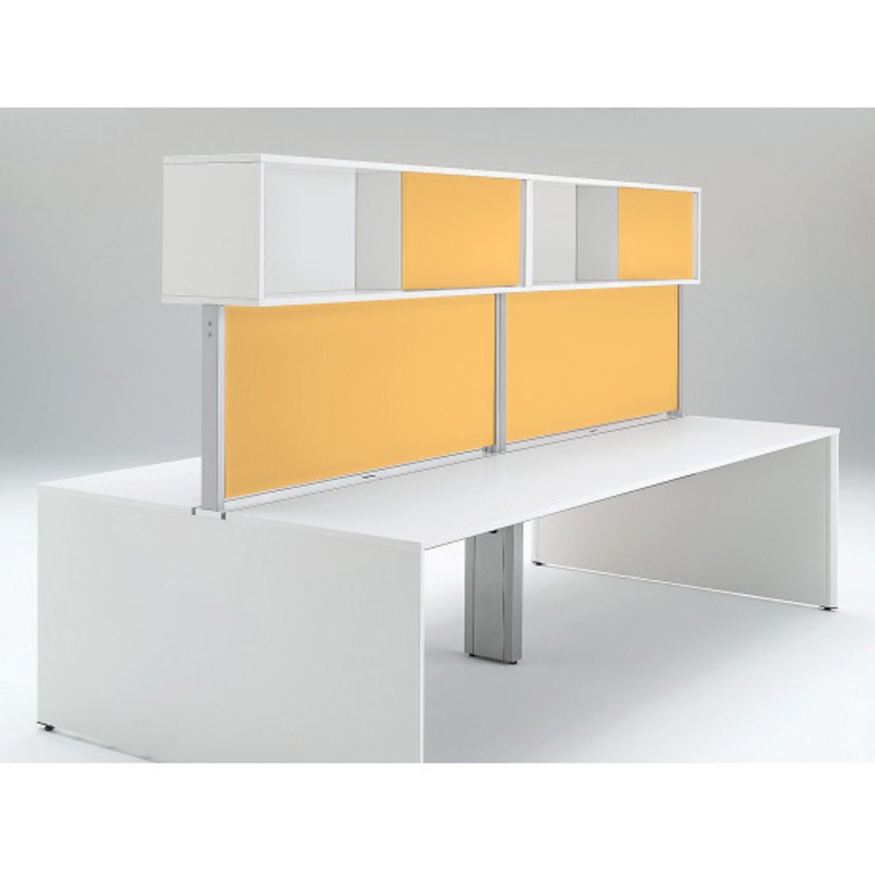 CLR-289NDC-W9Y5 インターリンクR フロントキャビネット オープンタイプ(両面タイプ用) ハイタイプ W2800 布地FR<配送時組立サービス付> 1枚 イトーキ 【通販モノタロウ】