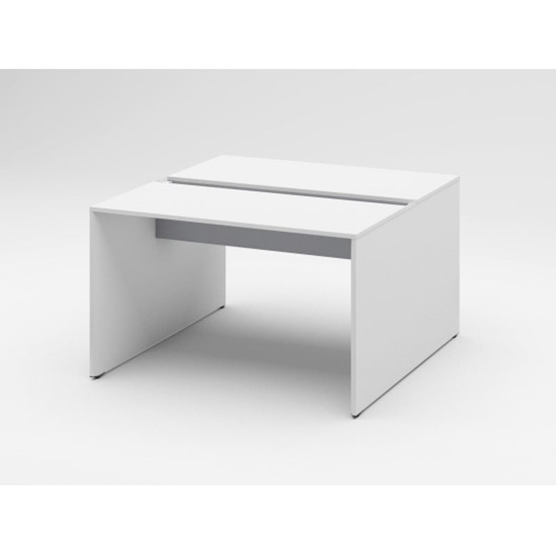 CLR-122GES-W9W9 インターリンクR パネル脚・両面単独型 W1204×D1200<配送時組立サービス付> イトーキ ホワイト色 高さ720mm  CLR-122GES-W9W9