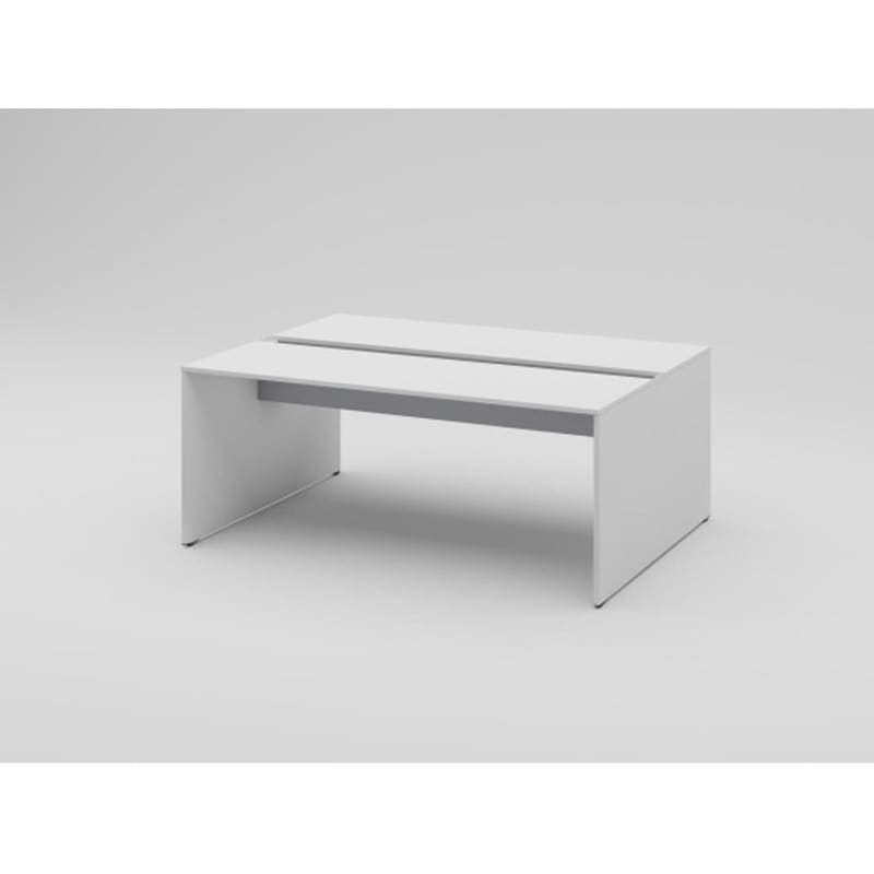 CLR-182GES-W9W9 インターリンクR パネル脚・両面単独型 W1800×D1200<配送時組立サービス付> イトーキ ホワイト色 高さ720mm  CLR-182GES-W9W9