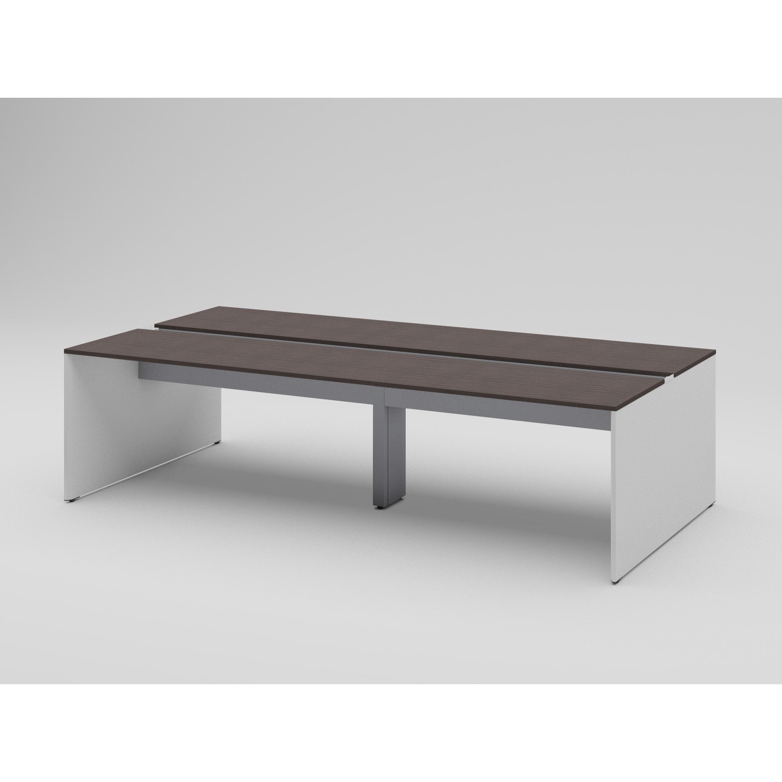 CLR-282GES-W981 インターリンクR パネル脚・両面単独型 W2800×D1200<配送時組立サービス付> イトーキ 高さ720mm  CLR-282GES-W981 149,900円