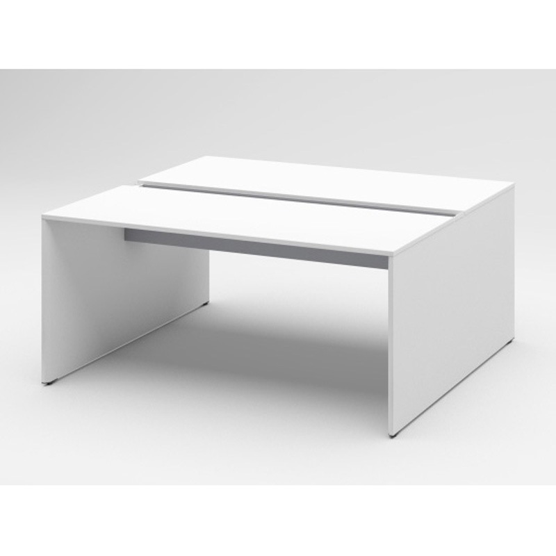 CLR-164GES-W9W9 インターリンクR パネル脚・両面単独型 W1600×D1400<配送時組立サービス付> イトーキ ホワイト色 高さ720mm  CLR-164GES-W9W9