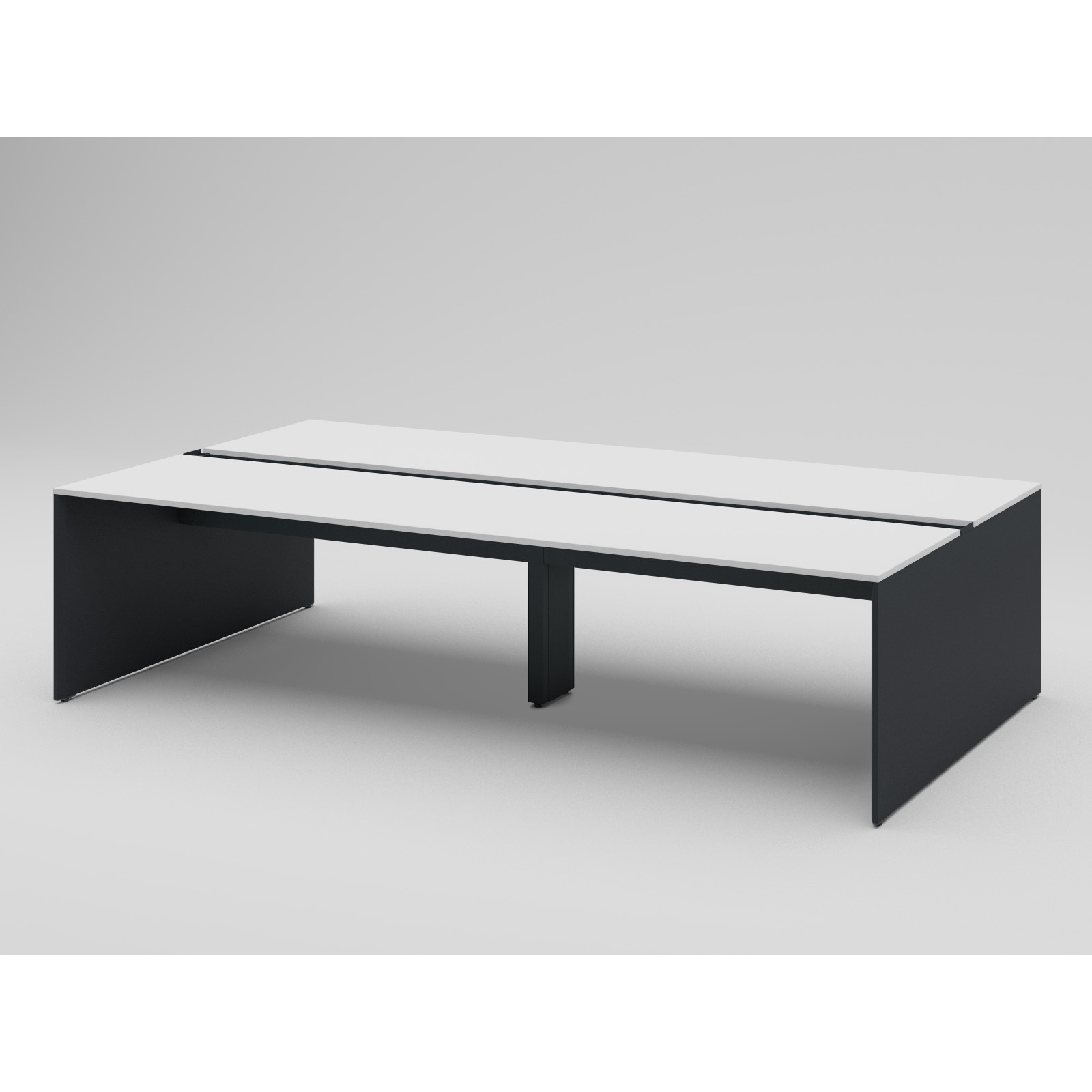 CLR-304GES-T1W9 インターリンクR パネル脚・両面単独型 W3000×D1400<配送時組立サービス付> イトーキ 高さ720mm  CLR-304GES-T1W9 164,900円