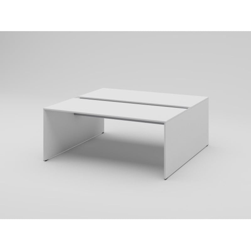 CLR-186GES-W9W9 インターリンクR パネル脚・両面単独型 W1800×D1600<配送時組立サービス付> イトーキ ホワイト色 高さ720mm  CLR-186GES-W9W9