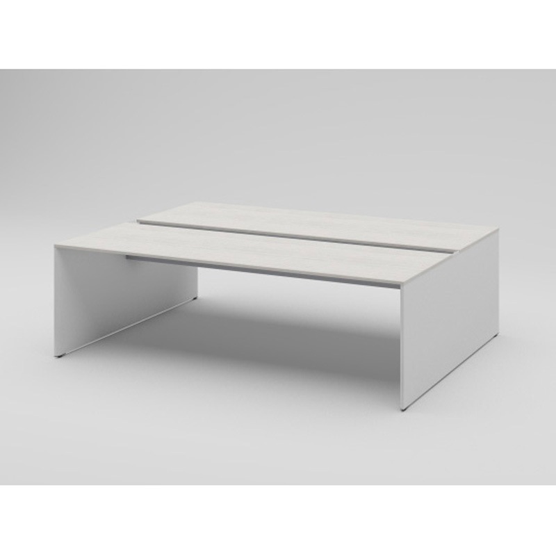 CLR-246GES-W961 インターリンクR パネル脚・両面単独型 W2400×D1600<配送時組立サービス付> イトーキ 高さ720mm  CLR-246GES-W961