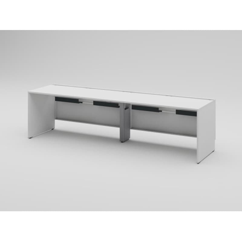 CLR-286GLS-W9W9 インターリンクR パネル脚・片面単独型 W2800×D630<配送時組立サービス付> イトーキ ホワイト色 高さ720mm  CLR-286GLS-W9W9 109,900円