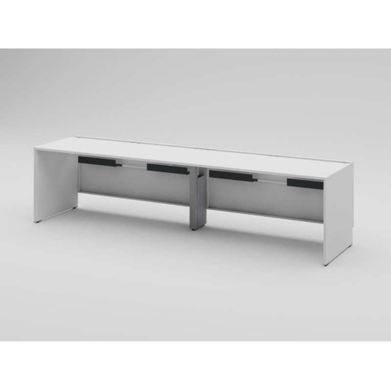 CLR-306GLS-W9W9 インターリンクR パネル脚・片面単独型 W3000×D630<配送時組立サービス付> イトーキ ホワイト色 高さ720mm  CLR-306GLS-W9W9 114,900円