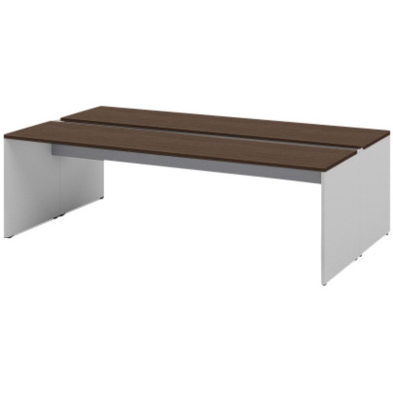 CLR-242GED-W982 インターリンクR 可変パネル脚・両面単独型 W2400×D1200<配送時組立サービス付> イトーキ 高さ720mm  CLR-242GED-W982 149,900円