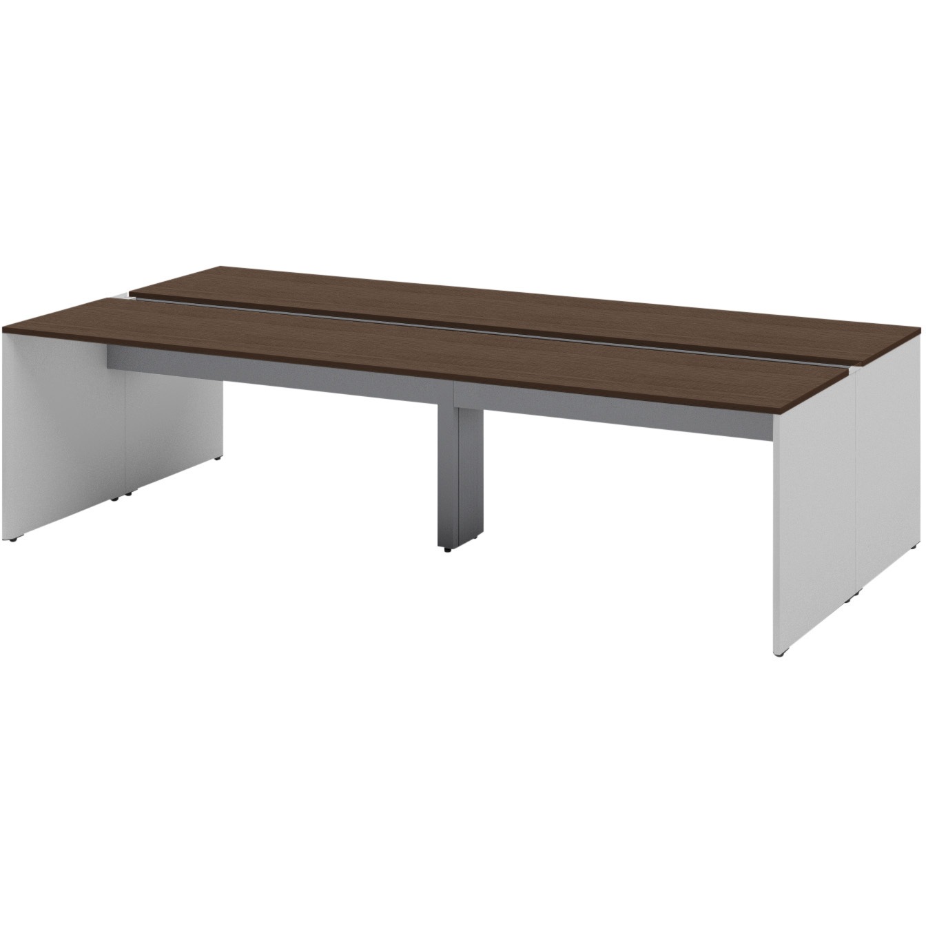 CLR-282GED-W982 インターリンクR 可変パネル脚・両面単独型 W2800×D1200<配送時組立サービス付> イトーキ 高さ720mm  CLR-282GED-W982