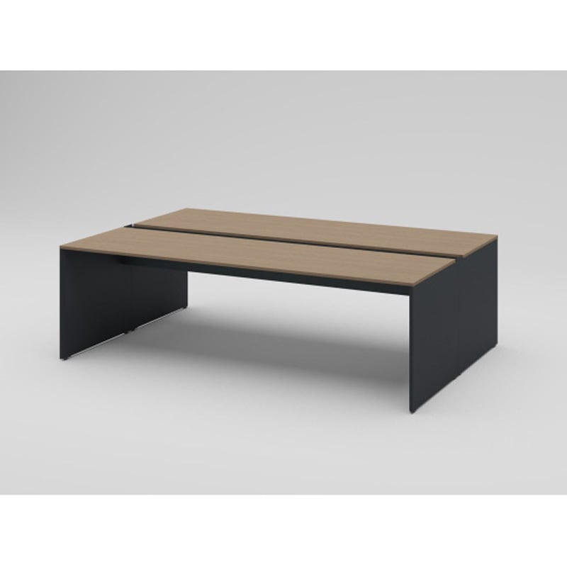 CLR-244GED-T171 インターリンクR 可変パネル脚・両面単独型 W2400×D1400<配送時組立サービス付> イトーキ 高さ720mm  CLR-244GED-T171