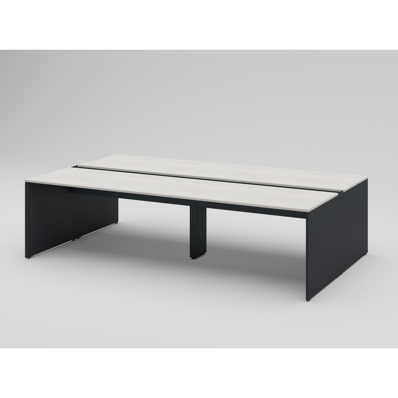 CLR-284GED-T161 インターリンクR 可変パネル脚・両面単独型 W2800×D1400<配送時組立サービス付> イトーキ 高さ720mm  CLR-284GED-T161