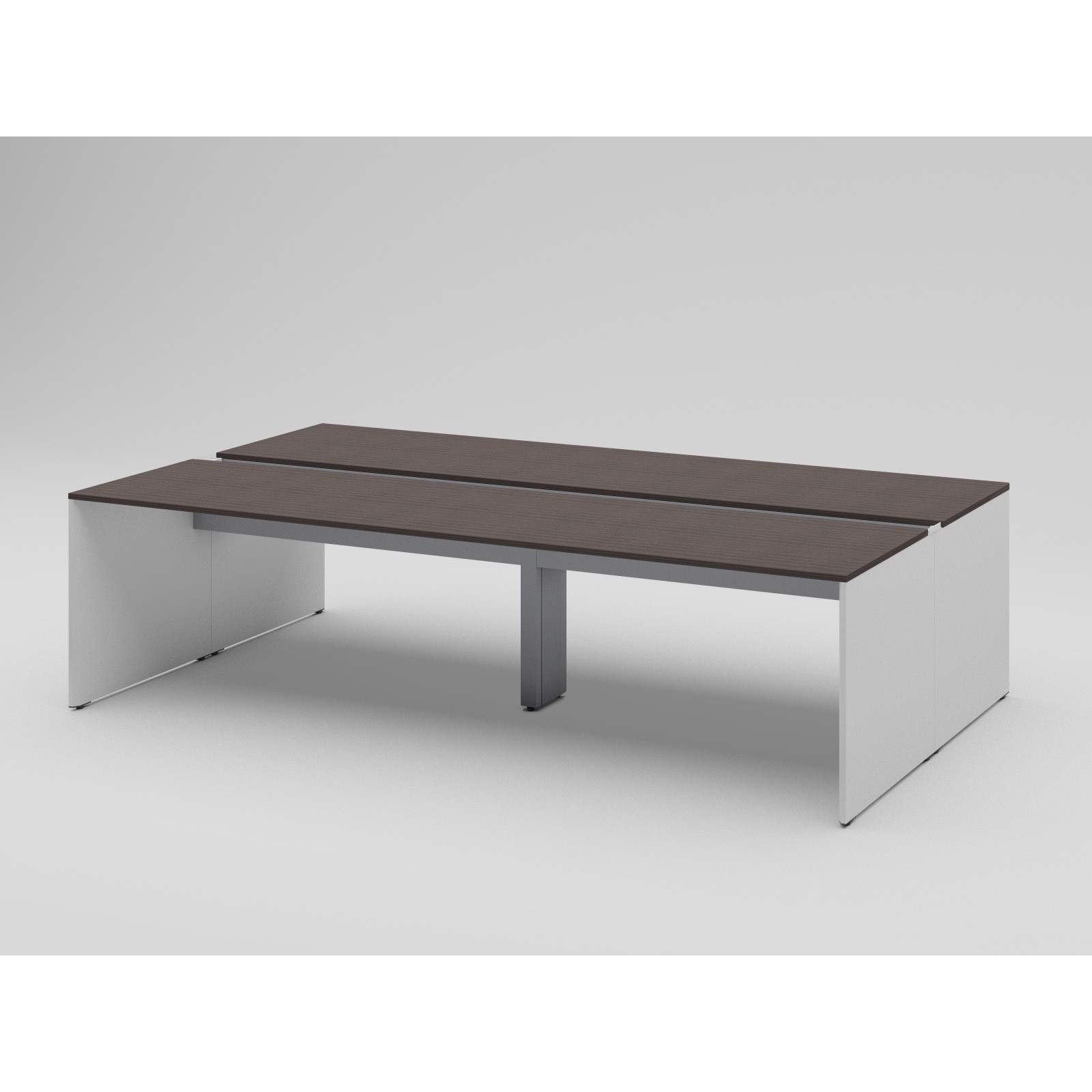 CLR-284GED-W981 インターリンクR 可変パネル脚・両面単独型 W2800×D1400<配送時組立サービス付> イトーキ 高さ720mm  CLR-284GED-W981