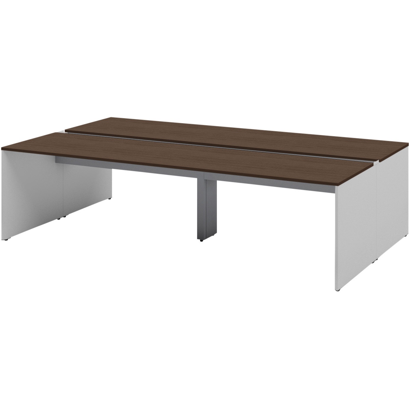 CLR-284GED-W982 インターリンクR 可変パネル脚・両面単独型 W2800×D1400<配送時組立サービス付> イトーキ 高さ720mm  CLR-284GED-W982