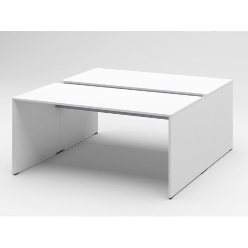 CLR-166GED-W9W9 インターリンクR 可変パネル脚・両面単独型 W1600×D1600<配送時組立サービス付> イトーキ ホワイト色 高さ720mm  CLR-166GED-W9W9