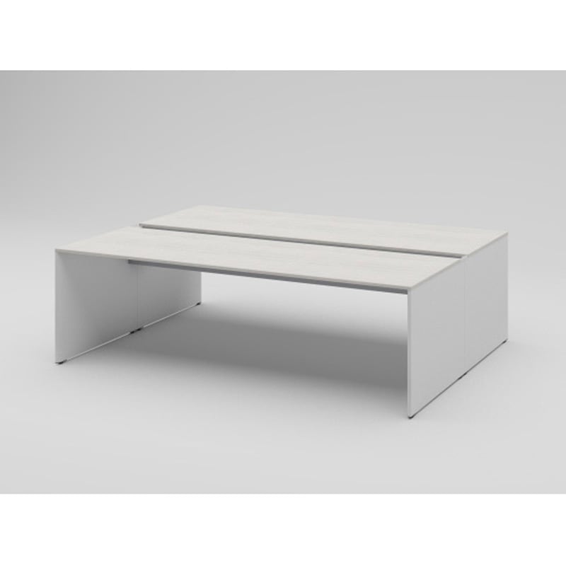 CLR-246GED-W961 インターリンクR 可変パネル脚・両面単独型 W2400×D1600<配送時組立サービス付> イトーキ 高さ720mm  CLR-246GED-W961