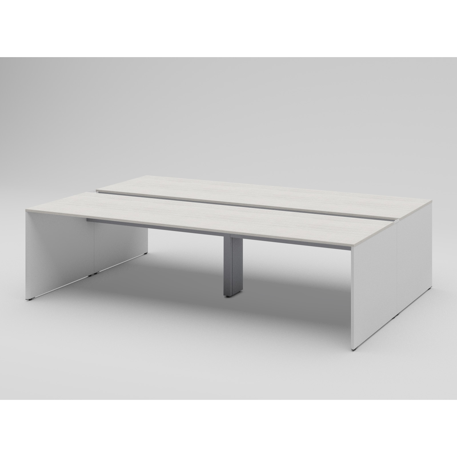 CLR-286GED-W961 インターリンクR 可変パネル脚・両面単独型 W2800×D1600<配送時組立サービス付> イトーキ 高さ720mm  CLR-286GED-W961