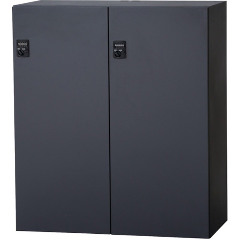 L945-112PLP-B パーソナルロッカー プッシュ錠仕様 ダイシン 2人用 ブラック色 高さ1030mm間口900mm奥行450mm  L945-112PLP-B 76,890円