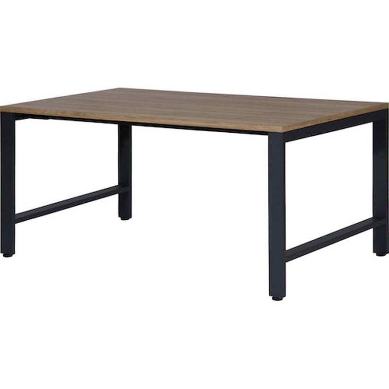 FT1509-07B-MPB テーブル レクタ(recta) ダイシン アジャスター付 アンバーウォールナット ブラック  FT1509-07B-MPB