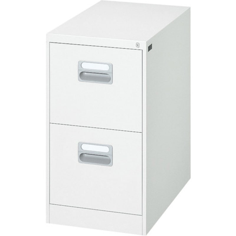 A4-2.76W ファイリングキャビネット JISデスク用・A4 ダイシン ホワイト色 高さ700mm間口387mm奥行620mm