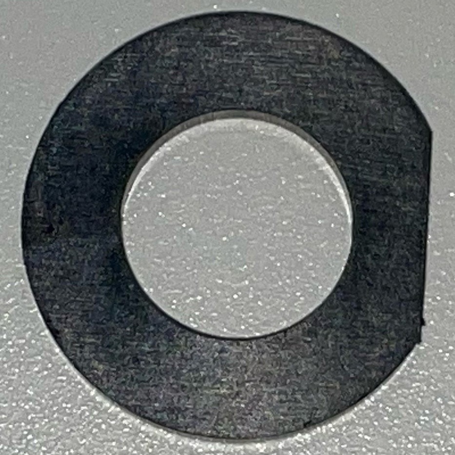 KJRA/W 10.5-21-2.0(50pcs) KYOJINワッシャー 由良産商 樹脂 黒色