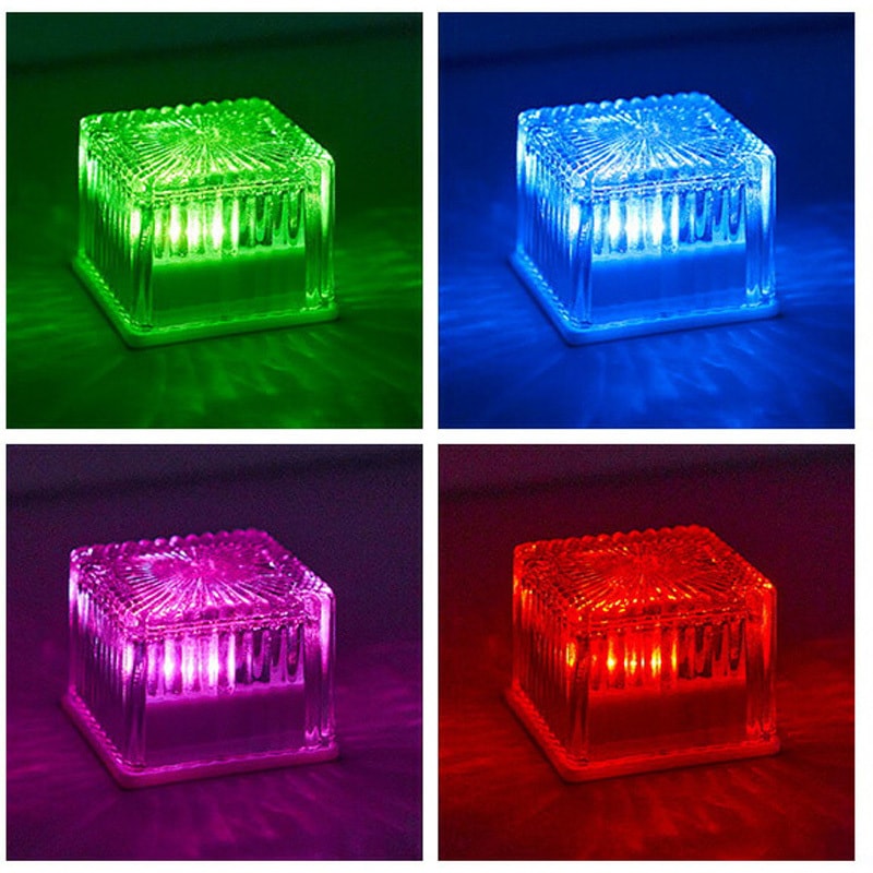 WLL-1029(WH/RGB)×12 LEDソーラーライト RGB変色タイプ piccolo