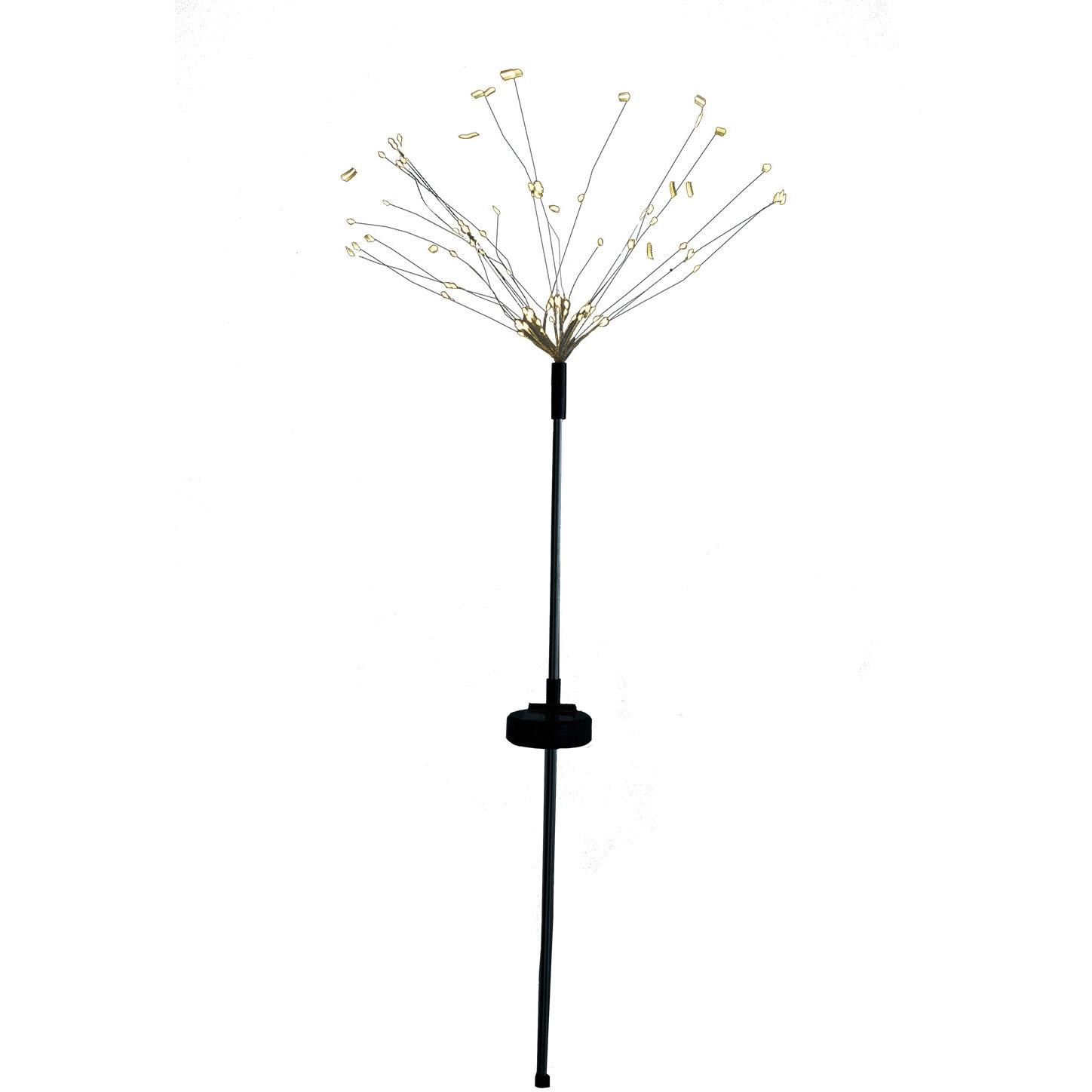 WCL-130002(GD)×4 LEDソーラーライト クラルテ 花火 ガーデン