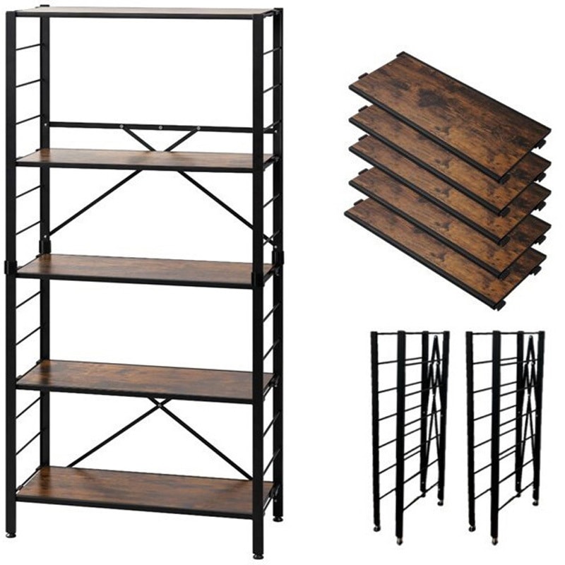 KRSR-5 組立簡単2ステップ! 連結スチールラック アイリスオーヤマ