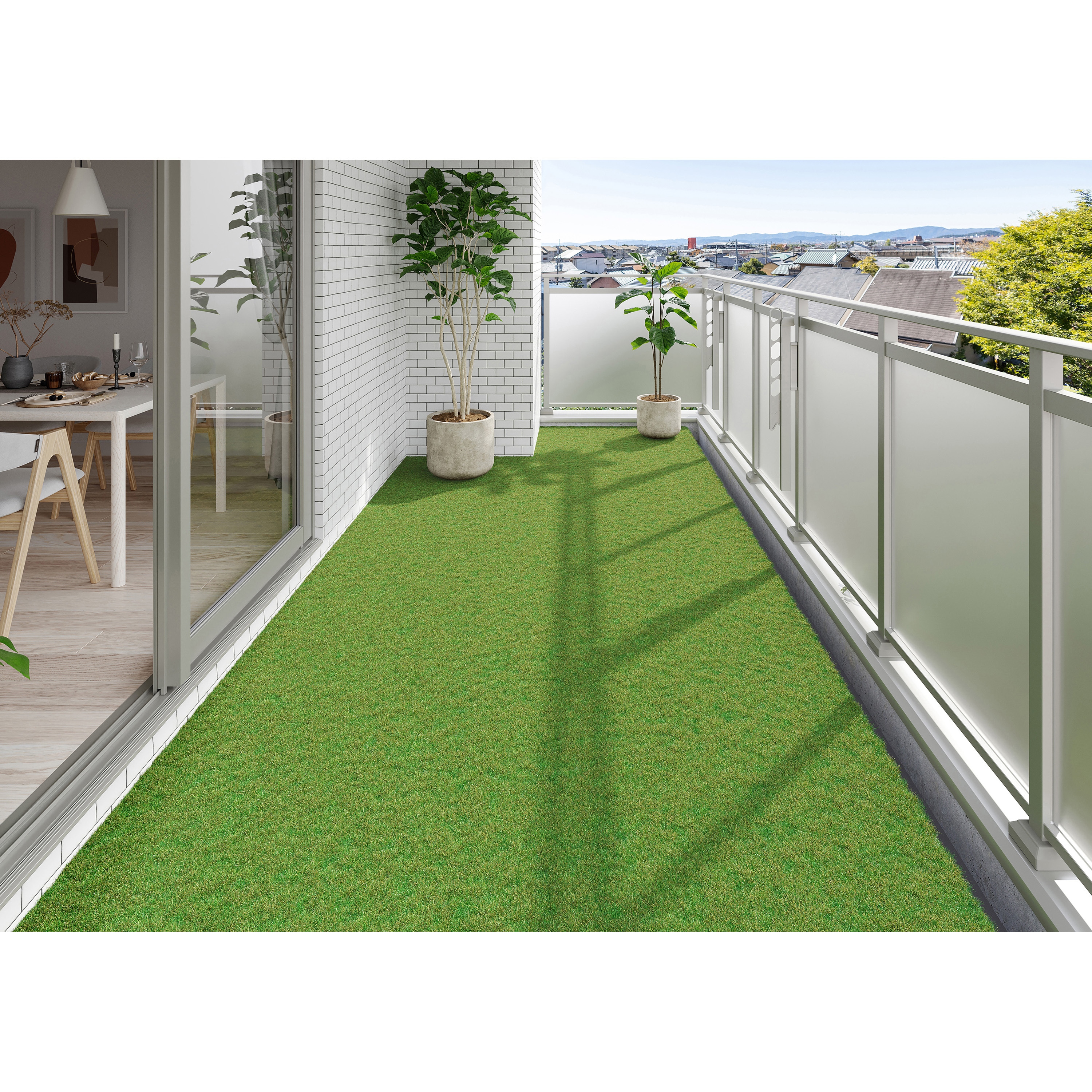 BP-30110R 防草人工芝 1m×10m 1本 アイリスオーヤマ 【通販モノタロウ】