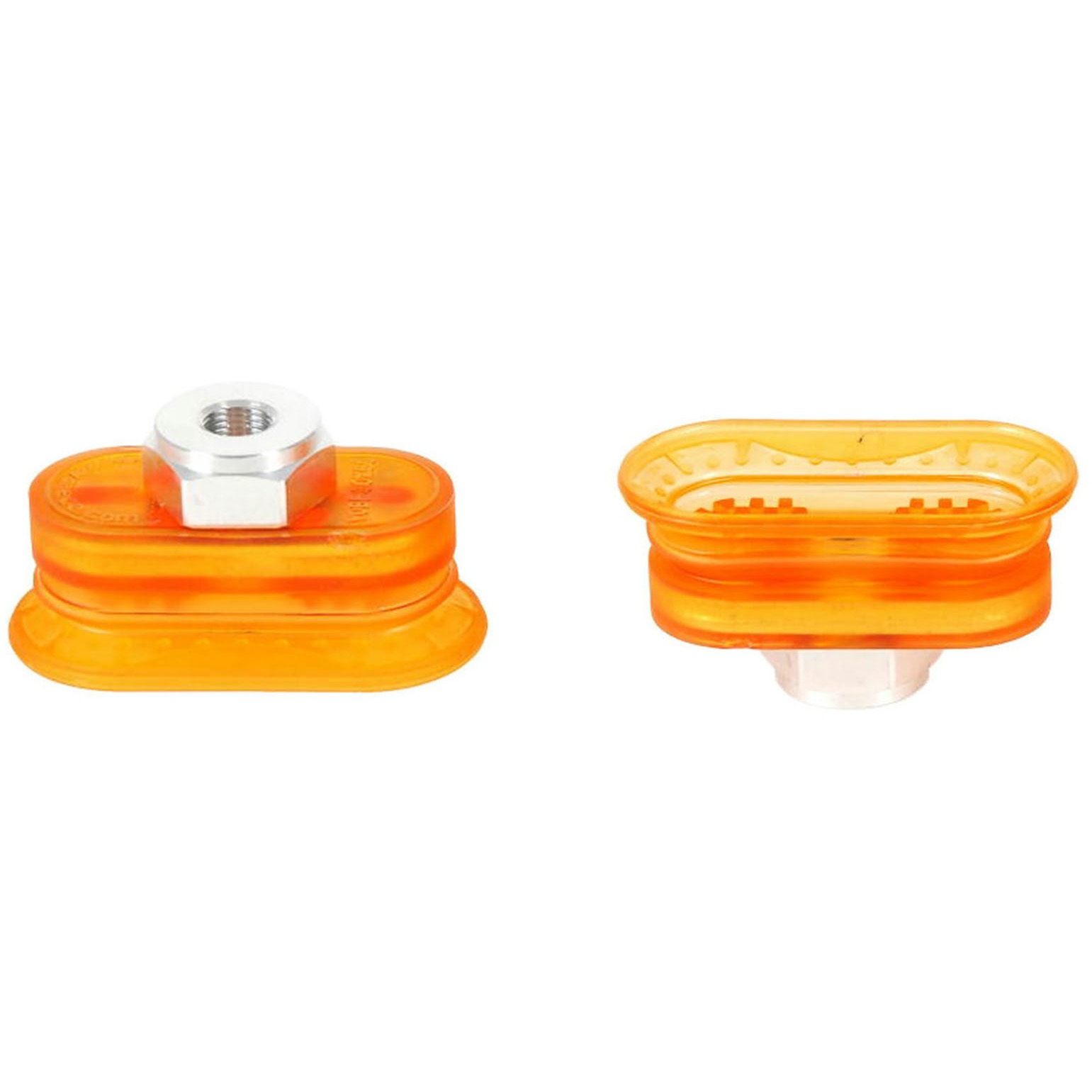 VOBF30*60-PU-14F 真空パッド VOBFシリーズ(オーバル&ベローズ&フラット) 金具付き VMECA ポリウレタン パッド寸法32×62mm