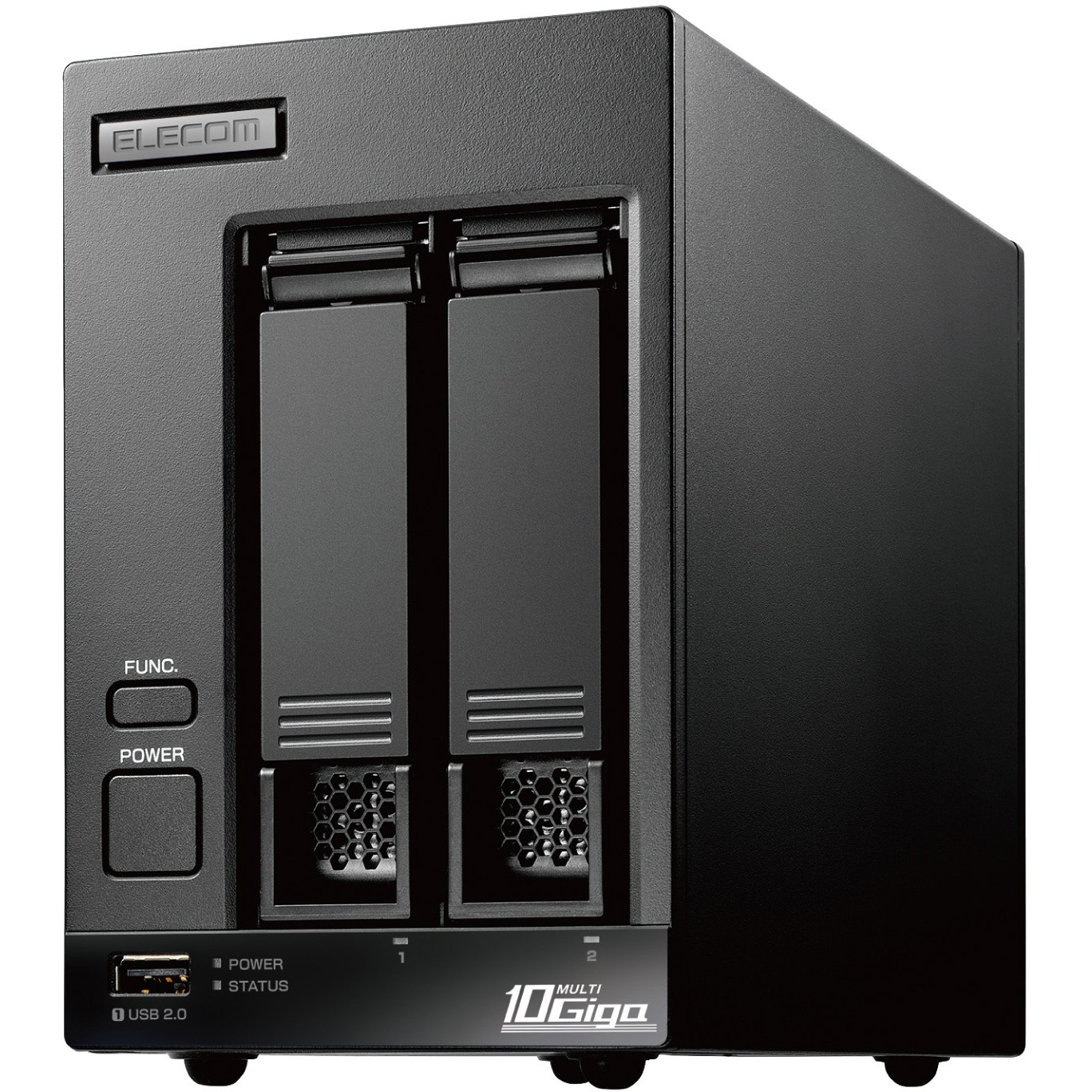 NSB-72D02TS22 NAS Windows Server IoT 2022 for Storage搭載 Atom 2ベイデスクトップ スタンダード エレコム 8GB ECC