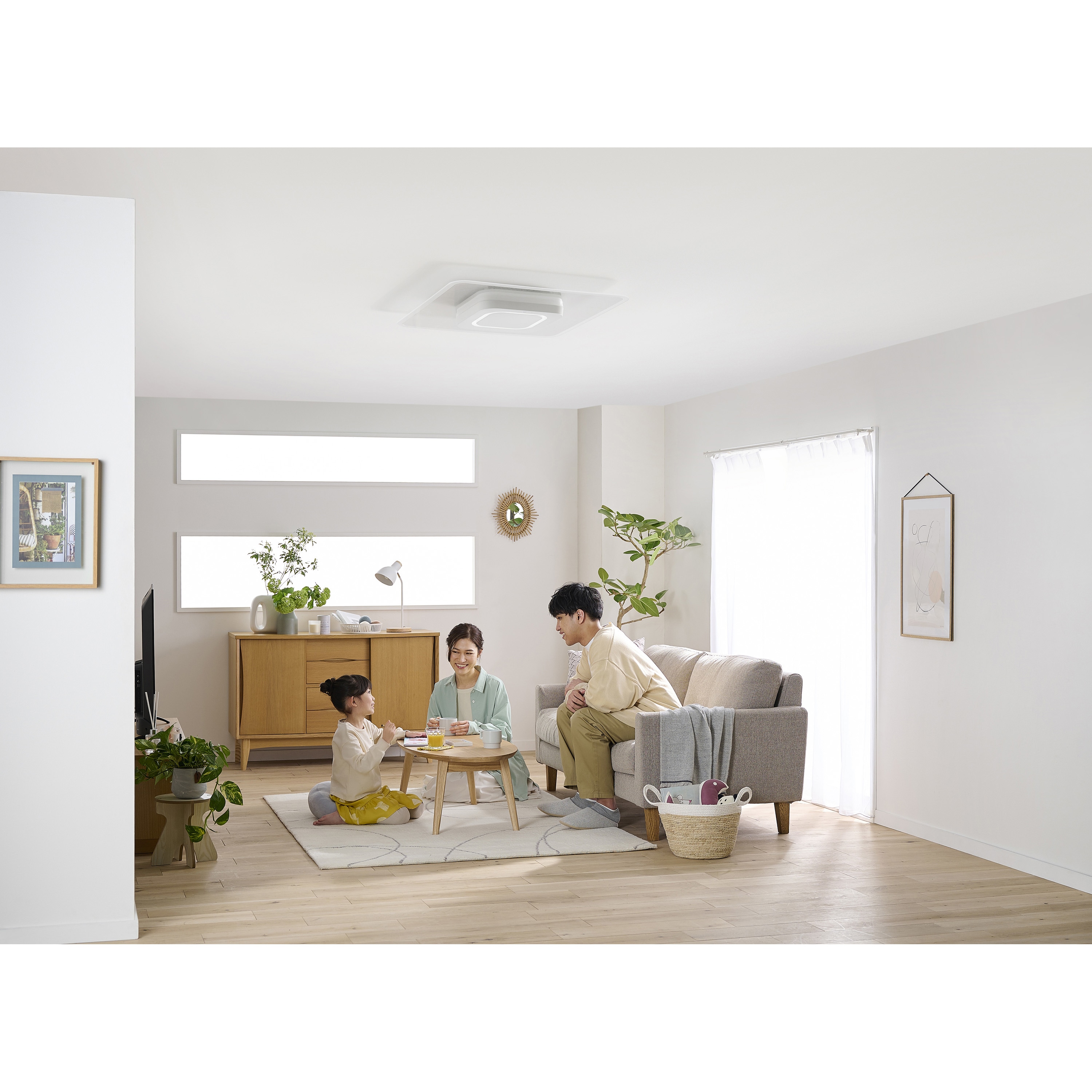 CEA-A12DLPS LEDシーリングライト パネルライトスクエア