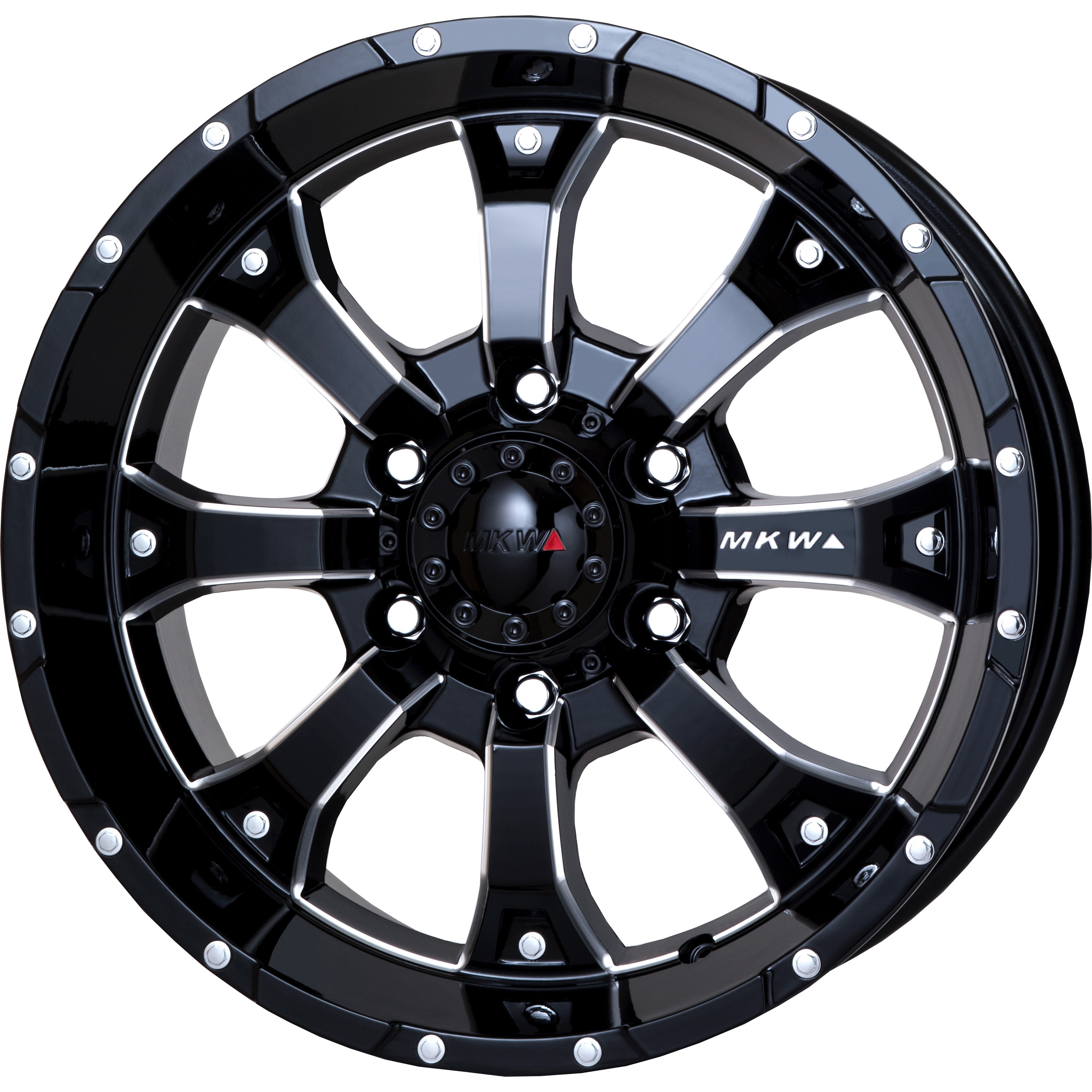 MKW MK46 ホイール ブラック4本セット MK-46 M/L+ MKW ホイール単品 【通販モノタロウ】