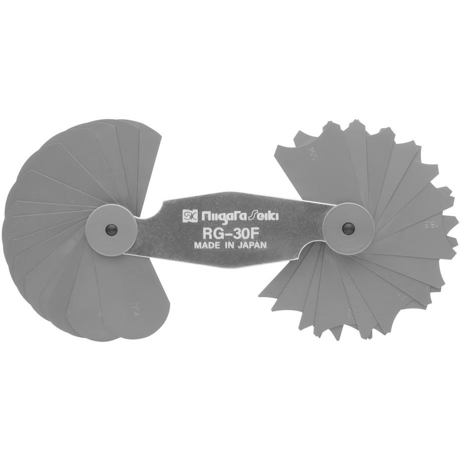 RG-30F ラジアスゲージ 1個 SK(新潟精機) 【通販モノタロウ】